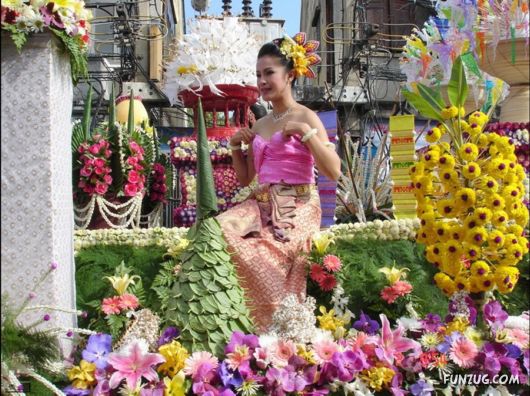 The Festival of Flowers, Thailand