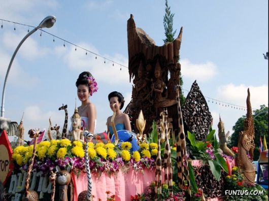 The Festival of Flowers, Thailand