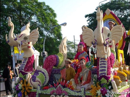 The Festival of Flowers, Thailand