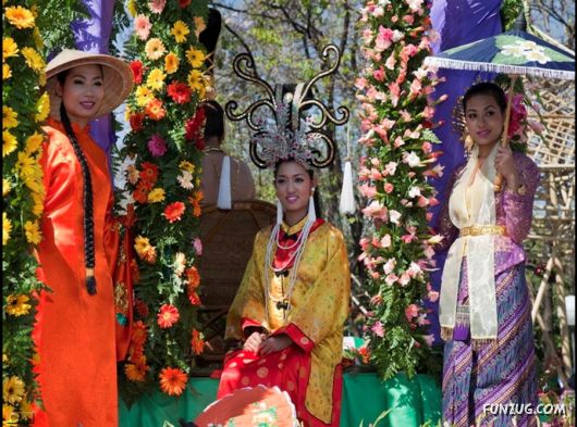 The Festival of Flowers, Thailand