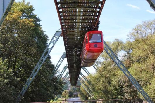The World's Oldest Monorail In Germany