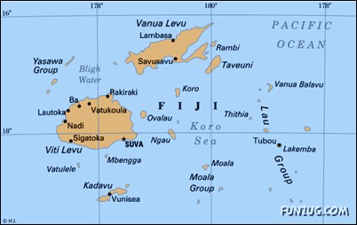 Tropical Island Of Fiji