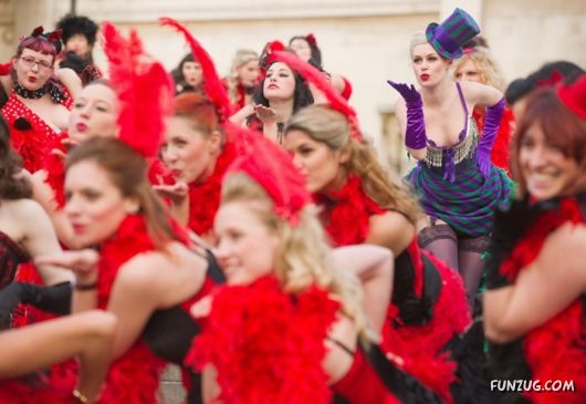 Worlds Biggest Burlesque Dance in London