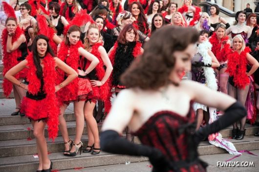 Worlds Biggest Burlesque Dance in London