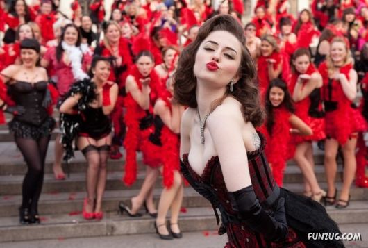 Worlds Biggest Burlesque Dance in London