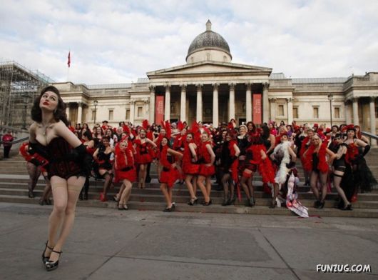 Worlds Biggest Burlesque Dance in London