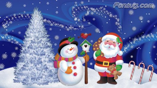 Click to Enlarge - Creative Christmas Wallpapers