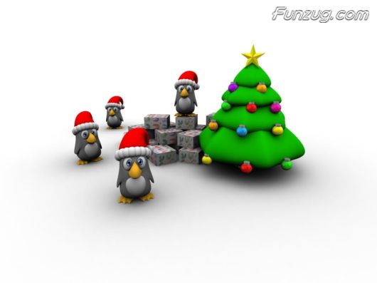 Click to Enlarge - Creative Christmas Wallpapers