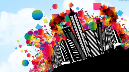 Click to Enlarge - Beautiful Creative Colorful Wallpapers