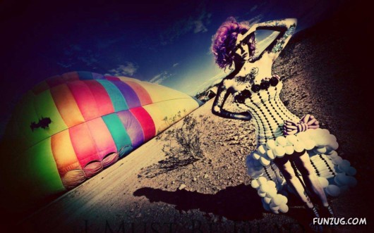 Click to Enlarge - Creative Women Wallpapers