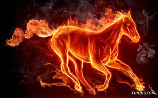 Click to Enlarge - Fire Art Amazing Wallpapers