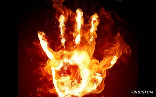 Click to Enlarge - Fire Art Amazing Wallpapers