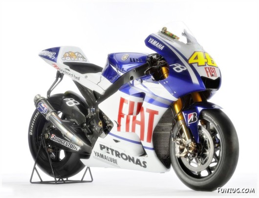 Click to Enlarge - Valentino Rossi Fiat Yamaha MotoGP Wallpapers