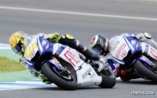 Click to Enlarge - Valentino Rossi Fiat Yamaha MotoGP Wallpapers