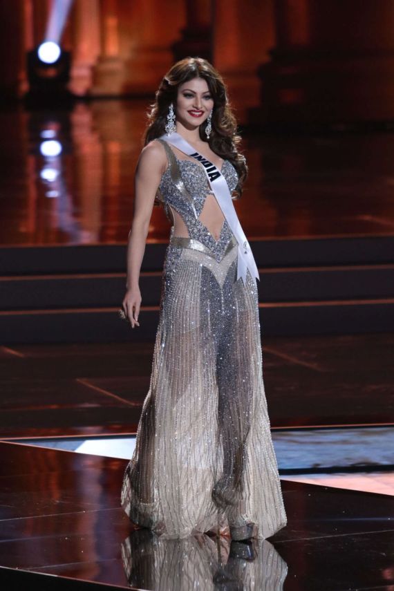 Urvashi Rautela For Miss Universe 2015 Prelims In Vegas