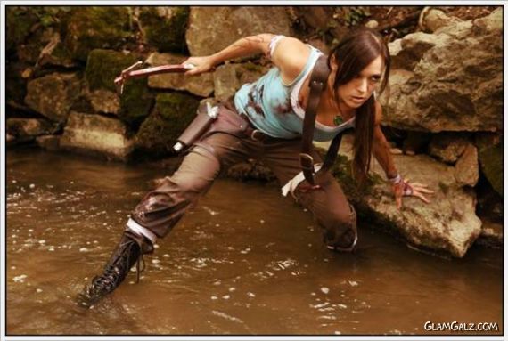 New Lara Croft Alison Carroll