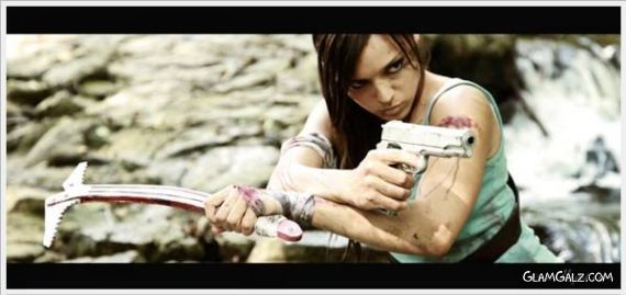 New Lara Croft Alison Carroll