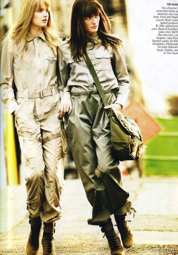 Beautiful Military Women Around the World