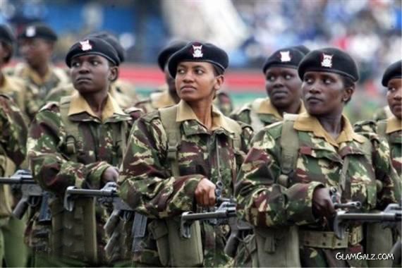 Beautiful Military Women Around the World