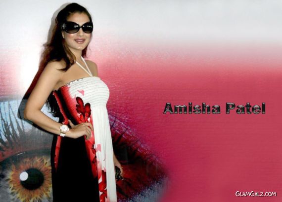 Click to Enlarge - Beautiful Amisha Patel Wallpapers