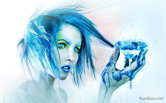 Click to Enlarge - Creative Women Wallpapers
