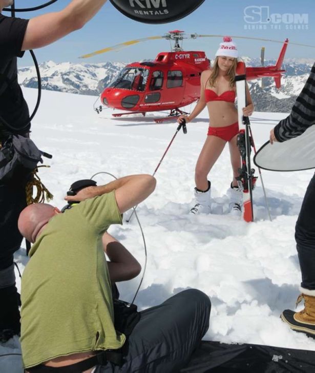 Lindsey Vonn For Sports Illustrated Photoshoot